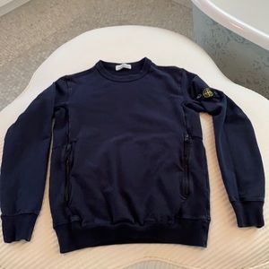 Stone Island Junior size 12 black sweatshirt